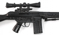 moviegunguy.com, Sniper & Scoped Weapons, replica HK-91 sniper rifle