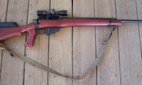 moviegunguy.com, Sniper & Scoped Weapons, Sporterized Lee-Enfield scoped hunting rifle