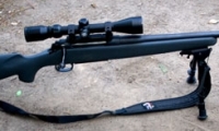 moviegunguy.com, Sniper & Scoped Weapons, Remington 700 scoped rifle