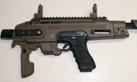 moviegunguy.com, movie prop submachine guns, RONI Glock18 blow back