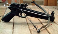 moviegunguy.com, Vampire Hunting Gear, pistol crossbow