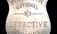 moviegunguy.com, movie props western badges, Pinkerton Badge