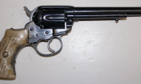 moviegunguy.com, movie prop rentals western, 1877 Colt Lightning with custom staghorn grips