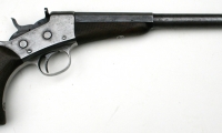 moviegunguy.com, movie prop rentals western, Remington Rollong Block Pistol