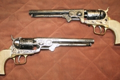 moviegunguy.com, movie prop rentals western, Match Pair of 1851 Navy Colts