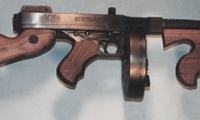 Thompson Semi-Auto with Drum Magazine