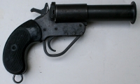 British Webley and Scott Mark IV Flare Pistol